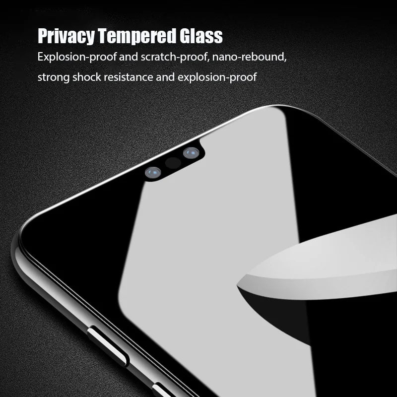 For 16 15 14 Pro Privacy Tempered Glass for 15 14 13 12 11 Pro Max 14 13 16 16 Pro anti Spy Screen Protector 14Pro